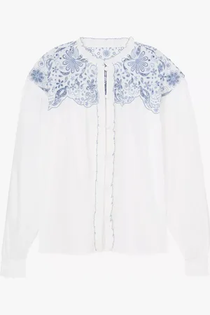 Kate Spade Floral Embroidered Blouse
