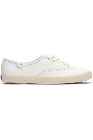 Keds Champion Leather Tone Off Foxing Lace Up