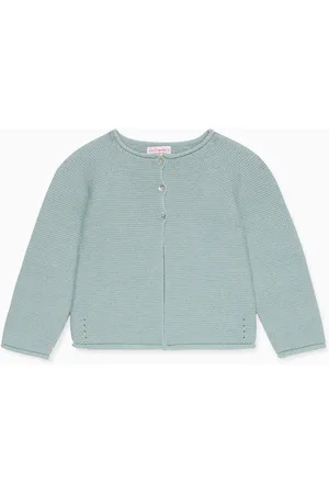 La Coqueta Denia Merino Baby Cardigan