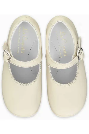La Coqueta Leather Toddler Mary Jane Shoes