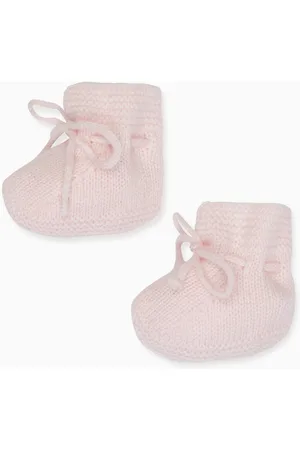 La Coqueta Evita Cashmere Baby Girl Booties