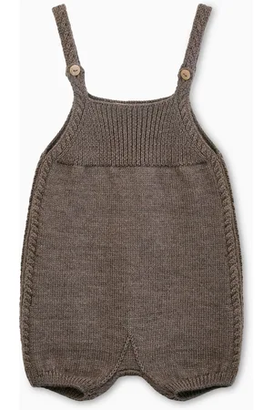 La Coqueta Zavier Merino Baby Overalls