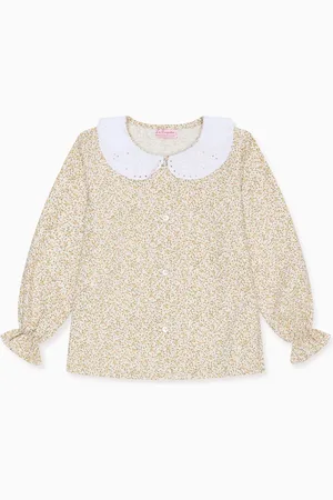 La Coqueta Brenda Long Sleeve Girl Shirt - 2Y