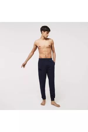 Lacoste Men's Cotton Fleece Blend Indoor Jogging Pants - M