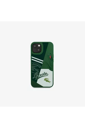 Lacoste Patchwork Print iPhone 14 Case - One size