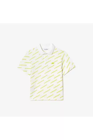 Lacoste Kids' Signature Print Polo