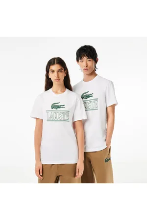 Lacoste Unisex Print Cotton T-Shirt - XXL