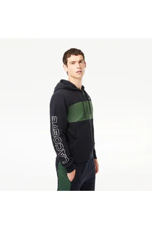 Lacoste Men's Classic Fit Colorblock Zip-Up Hoodie - 3XL - 8