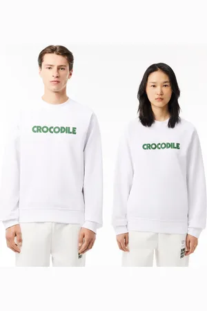 Lacoste Unisex Relaxed Fit Crew Neck Sweatshirt - XS