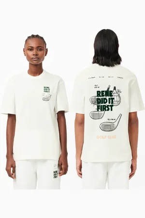Lacoste Unisex Piqué Graphic T-Shirt