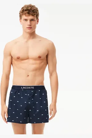 Lacoste 3-Pack Soft Cotton Printed Boxers - M