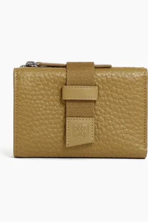Le Tanneur Noah card holder in buffalo grain leather and smooth leather