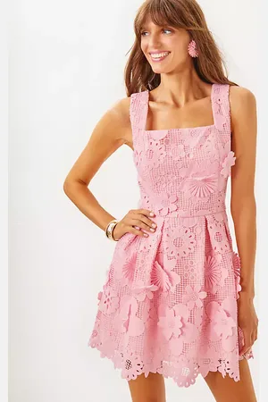 Lilly Pulitzer Cindy Skirted Lace Romper