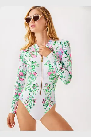 Lilly Pulitzer Randee Rashguard One-Piece Swimsuit
