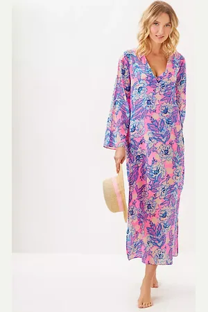 Lilly Pulitzer Perry Long Sleeve Maxi Cover-Up