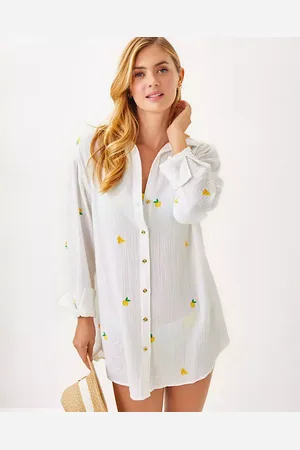 Lilly Pulitzer Kwitney Long Sleeve Cover-Up