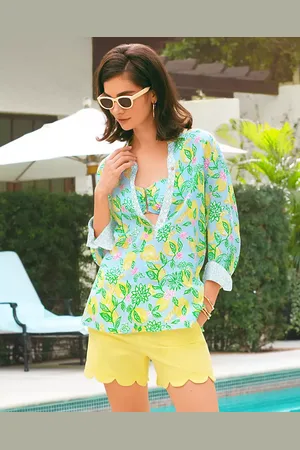 Lilly Pulitzer Riverlyn Pieced Print Tunic