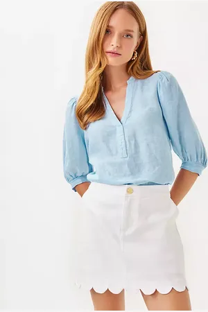 Lilly Pulitzer Colette Denim Skort