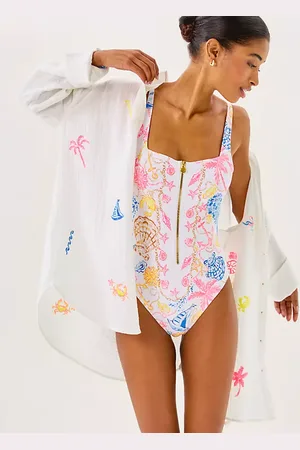 Lilly Pulitzer Kwitney Long Sleeve Cover-Up