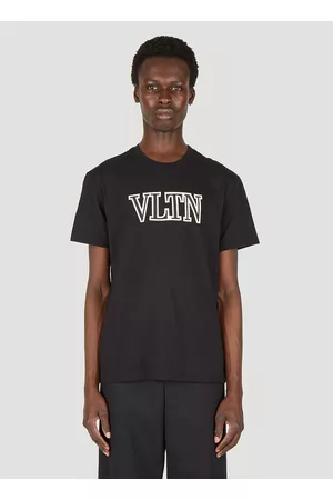 VALENTINO VLTN Embroidered Cotton T-shirt