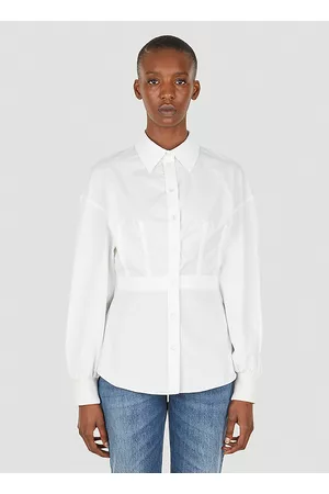 Alexander McQueen Fitted Shirt in White