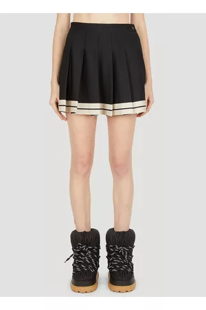 Moncler Pleated Skirt in Black