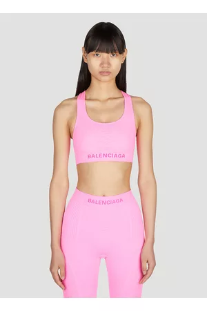 Balenciaga Tops - Athletic Logo Print Top in Pink