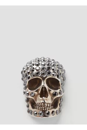 Alexander McQueen Women Earrings - Pave Skull Earring - Woman Jewellery One Size