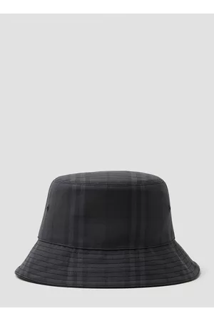 Burberry Men Hats - Check Bucket Hat - Hats M