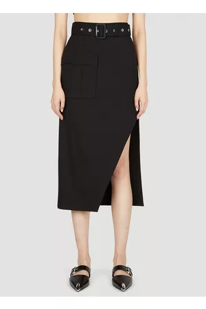 Alexander McQueen Women Skirts - Belted Skirt - Woman Skirts It - 38