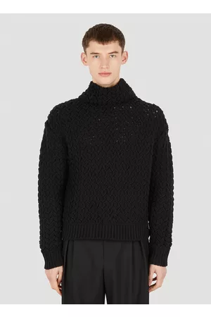 VALENTINO Men Turtleneck Sweaters - High Neck Sweater - Man Knitwear M