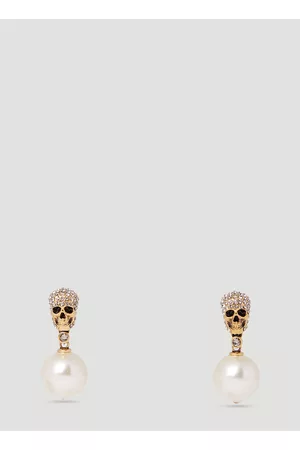 Alexander McQueen Women Earrings - Pave Skull Earrings - Woman Jewellery One Size