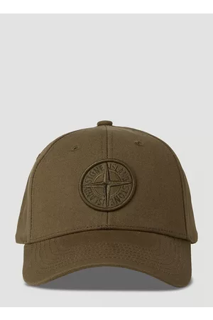 Stone Island Men Hats - Logo Patch Baseball Cap - Man Hats One Size