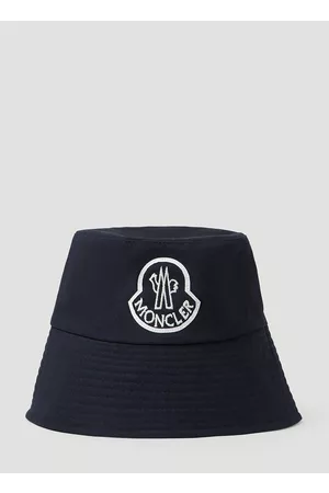 Moncler Women Hats - Logo Embroidery Bucket Hat - Woman Hats S