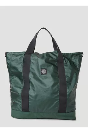 Stone Island Men Tote bags - Logo Patch Tote Bag - Man Tote Bags One Size