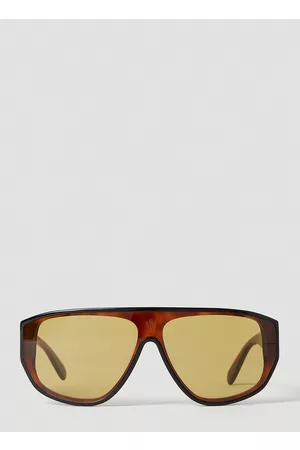 Moncler Men Aviator Sunglasses - Tortoiseshell Aviator Sunglasses - Man Sunglasses One Size