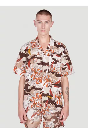 Moncler Men Shirts - Floral Shirt - Man Shirts M