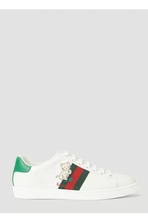 Gucci Women Sneakers - Embroidered Ace Sneakers - Woman Sneakers Eu - 39.5