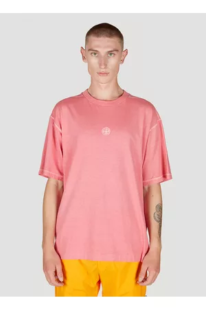 Stone Island Men T-Shirts - Compass Embroidery T-shirt - Man T-shirts S