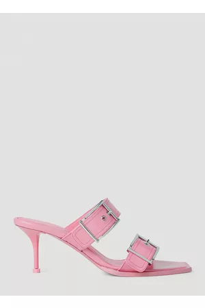 Alexander McQueen Women Heels - Punk High Heel Mules - Woman Heels Eu - 36