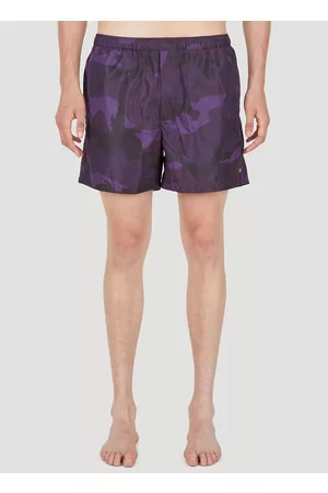 VALENTINO Men Swim Shorts - Camouflage Print Swim Shorts - Man Swimwear Eu - 50