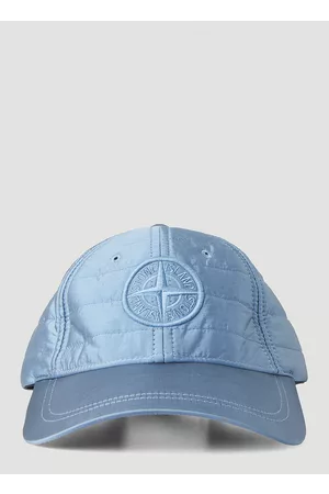 Stone Island Men Hats - Compass Patch Quilted Baseball Cap - Man Hats One Size