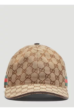 Gucci Men's Maxi GG Canvas Baseball Cap - Natural - Hats