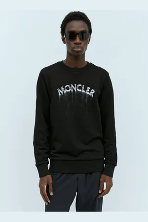 Moncler Logo Print Sweatshirt - Man Sweatshirts Xxl