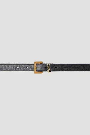 Saint Laurent Cassandre Thin Belt - Man Belts 90