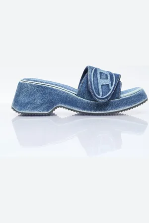 Diesel Sa-oval Platform Slides - Woman Slides Eu - 37