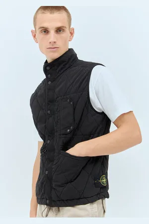 Stone Island Diamond Quilted Vest - Man Jackets S