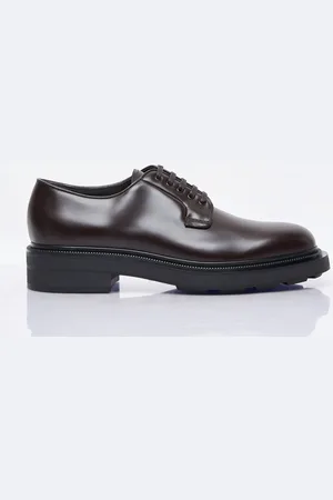 Prada Leather Lace-up Shoes - Man Lace Ups Uk - 09