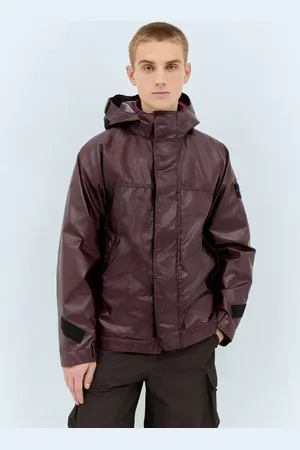 Stone Island Layered Coated Jacket - Man Jackets L