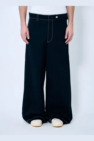Moncler Wide-leg Pants - Man Pants Eu - 48